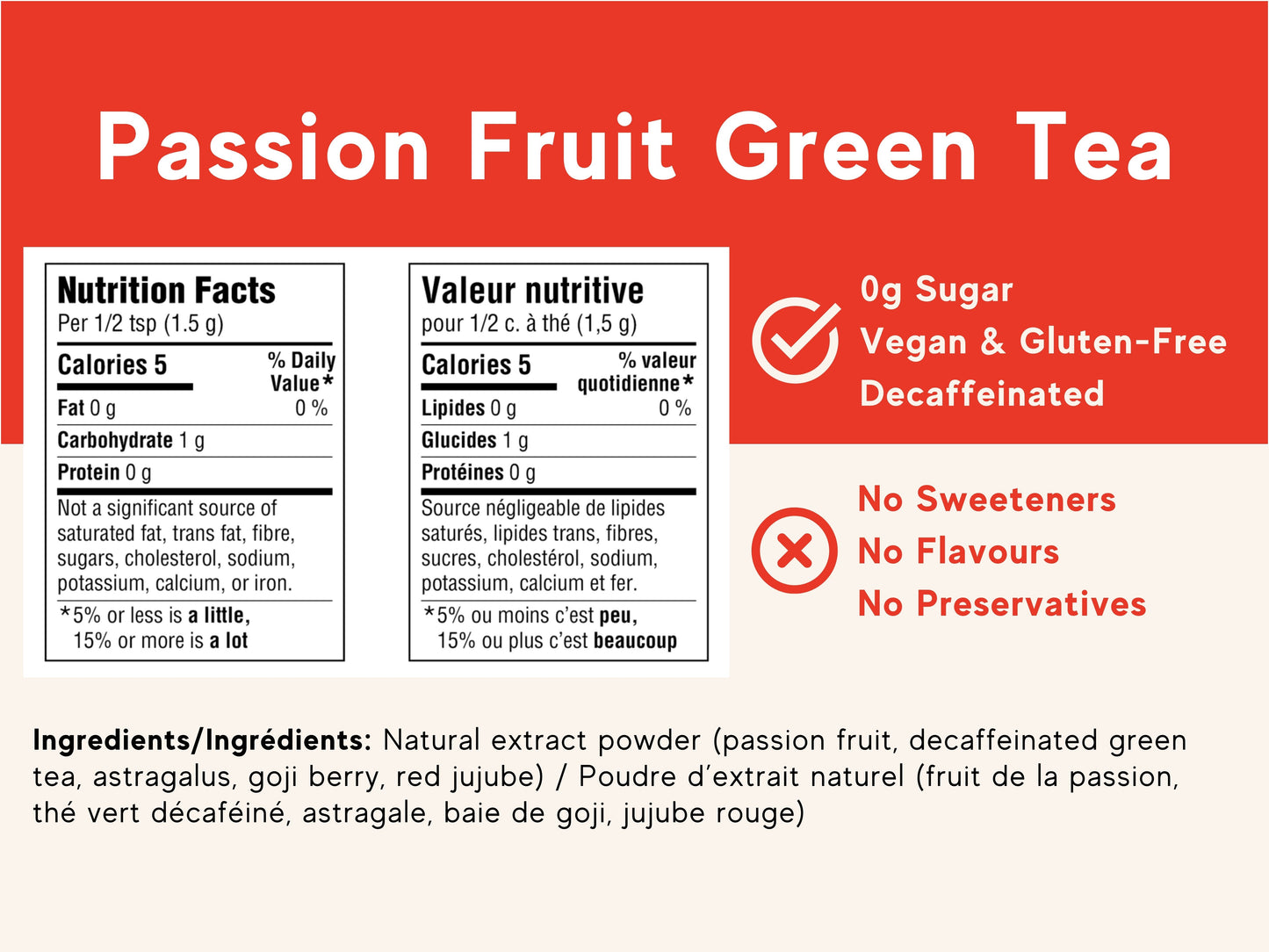 Passion Fruit Green Tea