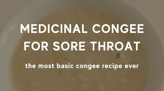 Medicinal Congee For Sore Throat