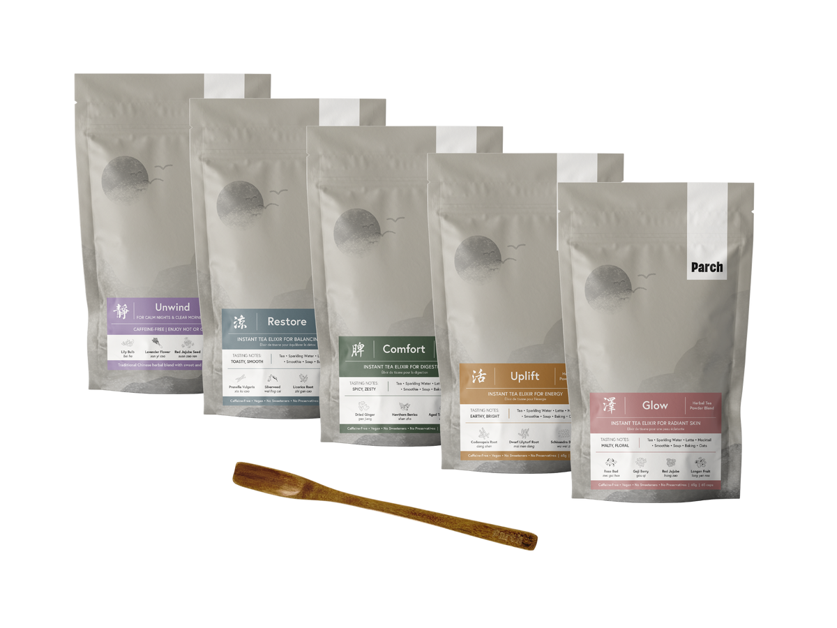 Traditional Herbal Elixir Bundle – Parch Instant Tea Elixirs