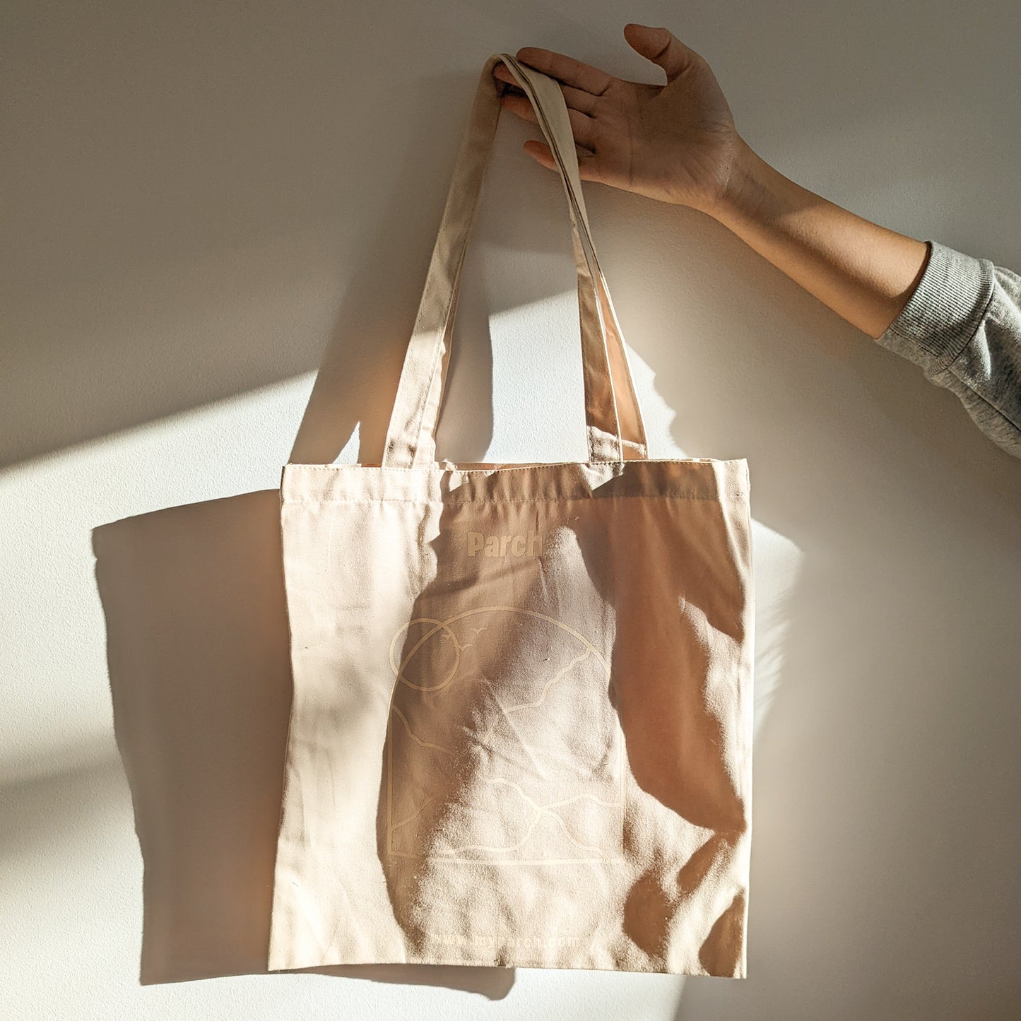 Lightweight Logo Cotton Tote