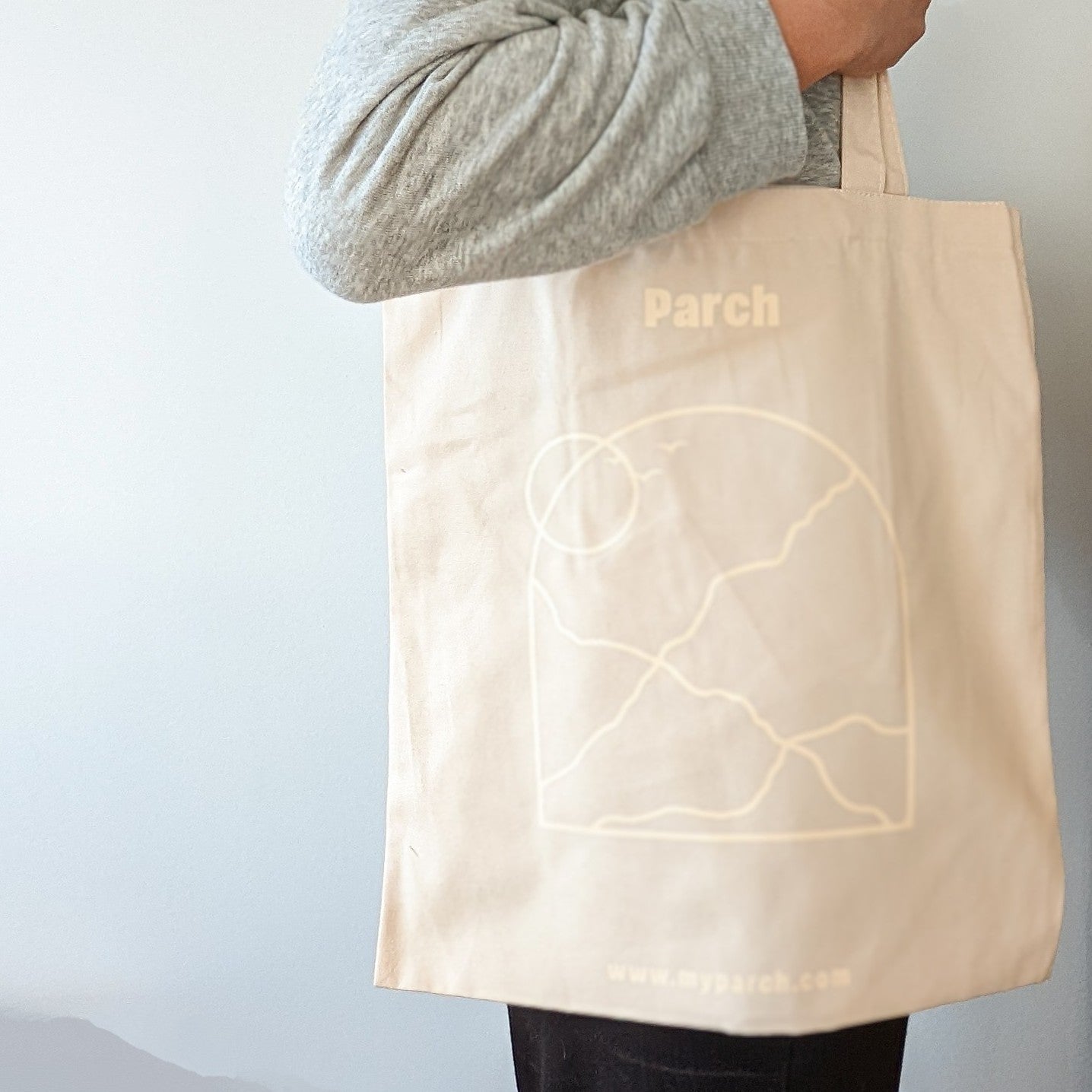 Lightweight Logo Cotton Tote