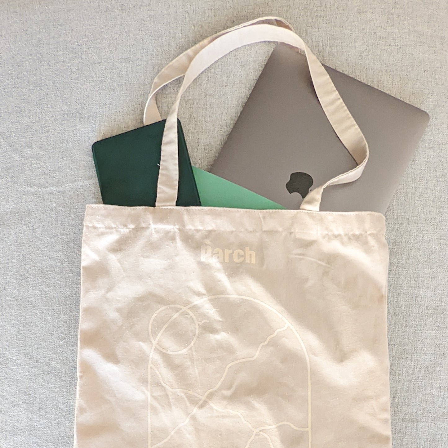 Lightweight Logo Cotton Tote